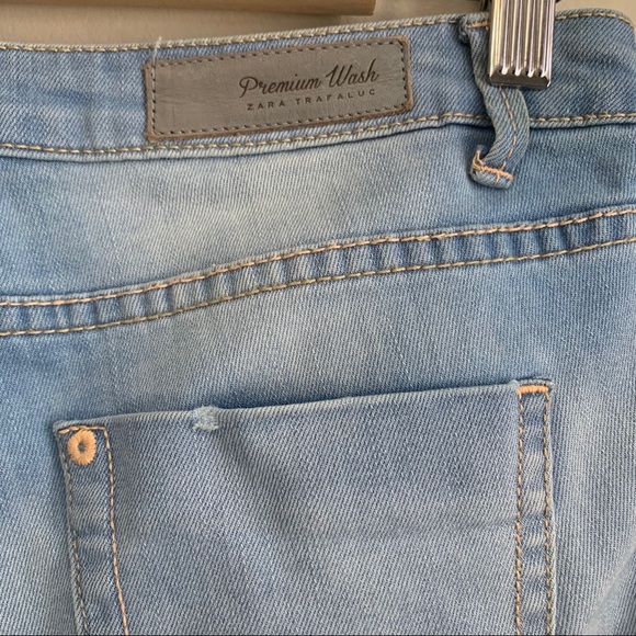 Zara Cuff Detail Jeans - Picture 6 of 8